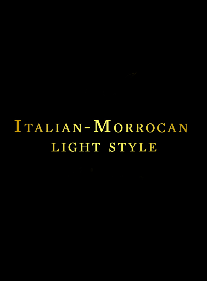 Alti Mora's italian moroccan light style