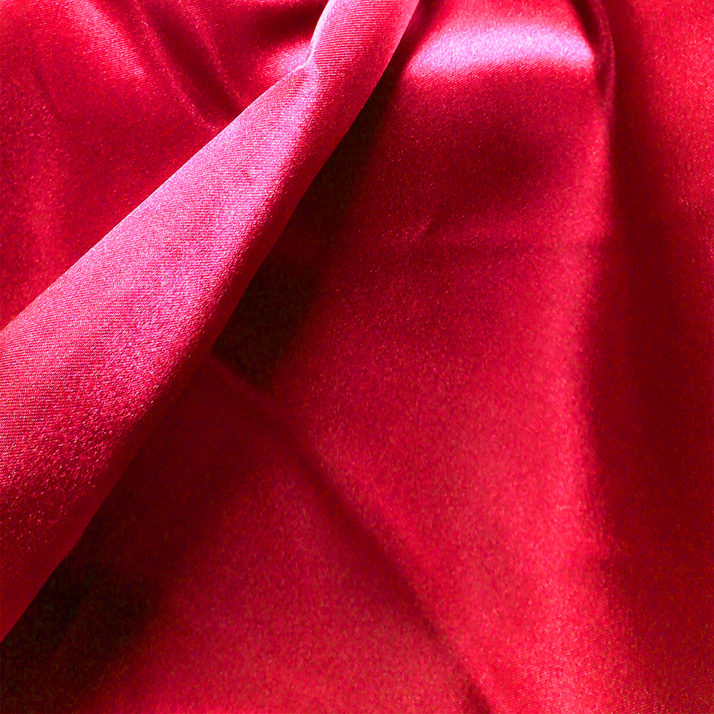 Alti Mora luxury scarf Red silk