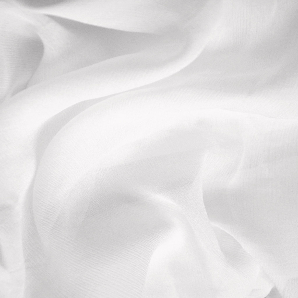 Alti Mora luxury scarf White silk